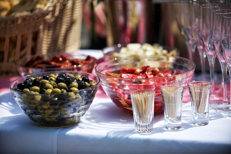 Zero-waste catering
